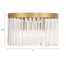 Load image into Gallery viewer, Emory 4 Light Flush Mount