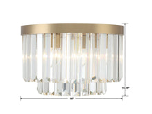 Load image into Gallery viewer, Hayes 4 Light Flush Mount