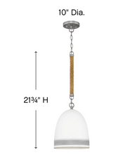 Load image into Gallery viewer, Nash Small Pendant - Grey
