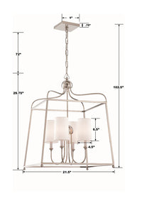 Sylvan 4 Light Lantern Chandelier