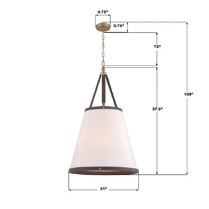 Callahan 6 Light Pendant