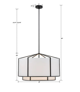 Carlyn 6 Light Chandelier