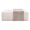 DOVETAIL UPHOLSTERED COFFEE TABLE