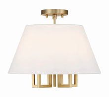 Load image into Gallery viewer, Libby Langdon Westwood 5 Light Semi Flush
