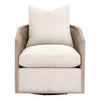MCGUIRE SWIVEL CLUB CHAIR