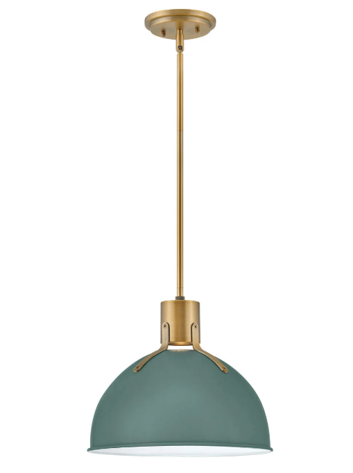 Argo Medium Pendant - Sage Green