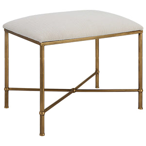 Avenham Small Bench - Gold