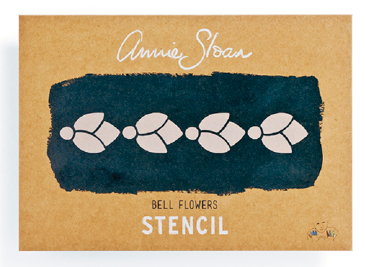 Annie Sloan Stencil - Bell Flowers