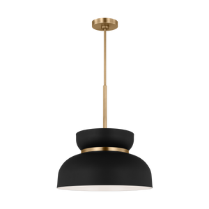 Pemberton Medium Pendant - Black