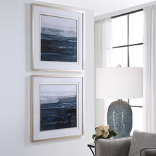 Load image into Gallery viewer, Rising Blue Framed Prints
