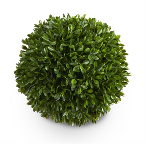 Faux Boxwood Orb 6.5"