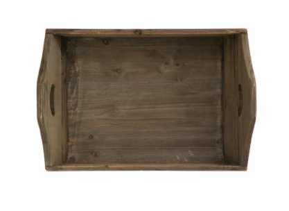Wood Tray with Handles